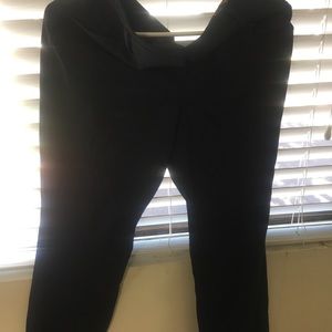 express pants white stripes size 8